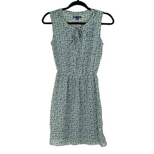 Gap Green Tribal Sleeveless Dress